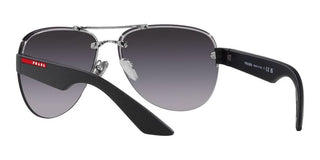 Prada Linea Rossa PS 55YS men Silver Pilot Sunglasses