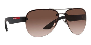 Prada Linea Rossa PS 55YS men Grey Pilot Sunglasses