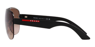 Prada Linea Rossa PS 55YS men Grey Pilot Sunglasses