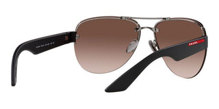 Prada Linea Rossa PS 55YS men Grey Pilot Sunglasses