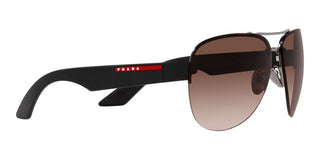 Prada Linea Rossa PS 55YS men Grey Pilot Sunglasses