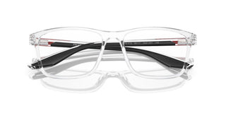 Prada Linea Rossa PS 01QV men Transparent Squared Eyeglasses