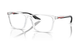 Prada Linea Rossa PS 01QV men Transparent Squared Eyeglasses