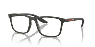 Prada Linea Rossa PS 01QV men Green Squared Eyeglasses