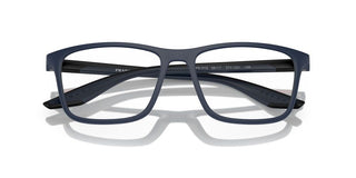 Prada Linea Rossa PS 01QV men Blue Squared Eyeglasses