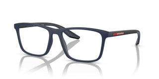 Prada Linea Rossa PS 01QV men Blue Squared Eyeglasses