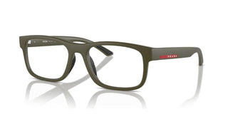 Prada Linea Rossa PS 04QV men Green Rectangle Eyeglasses