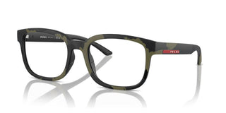 Prada Linea Rossa PS 05QV men Green Pantos Eyeglasses