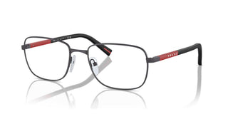 Prada Linea Rossa PS 52QV men Ruthenium Pantos Eyeglasses