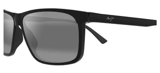 Maui Jim PULAMA MJ0618S men Black Rectangle Sunglasses