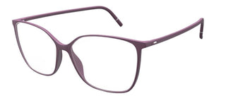 Silhouette PURE WAVE 1612 women Violet Geometric Eyeglasses