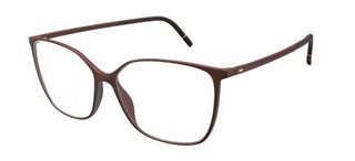 Silhouette PURE WAVE 1612 women Brown Geometric Eyeglasses