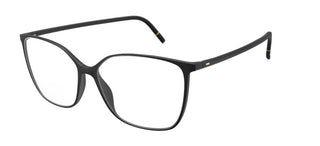 Silhouette PURE WAVE 1612 women Black Geometric Eyeglasses