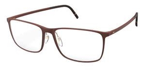 Silhouette PURE WAVE 2955 men Brown Geometric Eyeglasses