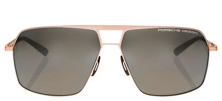 Porsche Design P'8930 unisex Gold Visor Sunglasses