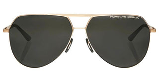 Porsche Design P'8931 unisex Gold Pilot Sunglasses