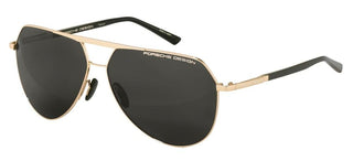 Porsche Design P'8931 unisex Gold Pilot Sunglasses