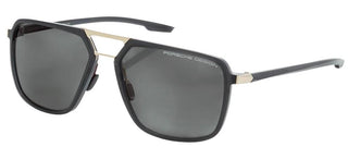 Porsche Design P'8934 men Grey Geometric Sunglasses