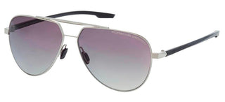 Porsche Design P'8935 men Silver Pilot Sunglasses