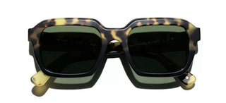 L.G.R RAFFAELLO men Havana Geometric Sunglasses