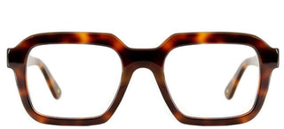 L.G.R RAFFAELLO/O men Havana Geometric Eyeglasses