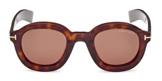 Tom Ford RAFFA FT 1100 men Havana Geometric Sunglasses