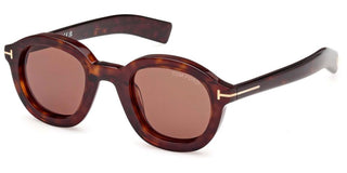 Tom Ford RAFFA FT 1100 men Havana Geometric Sunglasses