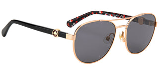 Kate Spade RAGLAN/G/S women Rose gold Pilot Sunglasses