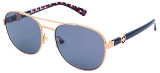 Kate Spade RAGLAN/G/S women Rose gold Pilot Sunglasses