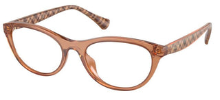 Ralph RA 7143U women Brown Cat Eye Eyeglasses