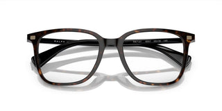 Ralph RA 7147 women Havana Squared Eyeglasses