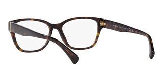 Ralph RA 7150 women Havana Squared Eyeglasses