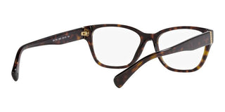 Ralph RA 7150 women Havana Squared Eyeglasses