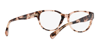 Ralph RA 7151 women Havana Geometric Eyeglasses