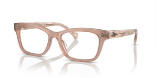 Ralph RA 7154U women Brown Geometric Eyeglasses