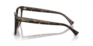 Ralph RA 7158U women Havana Squared Eyeglasses