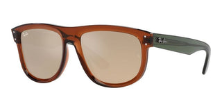 Ray-Ban RBR0501S unisex Brown Geometric Sunglasses