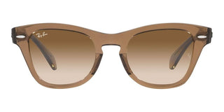 Ray-Ban RB 0707S unisex Brown Squared Sunglasses