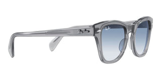 Ray-Ban RB 0707S unisex Grey Squared Sunglasses