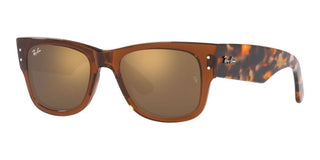 Ray-Ban RB 0840S unisex Brown Squared Sunglasses