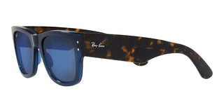 Ray-Ban RB 0840S unisex Blue Squared Sunglasses