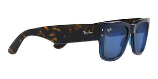 Ray-Ban RB 0840S unisex Blue Squared Sunglasses