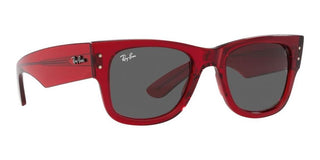 Ray-Ban RB 0840S unisex Red Squared Sunglasses