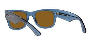 Ray-Ban RB 0840S unisex Blue Squared Sunglasses