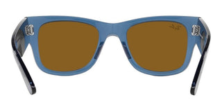 Ray-Ban RB 0840S unisex Blue Squared Sunglasses