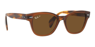 Ray-Ban RB 0880S unisex Brown Squared Sunglasses