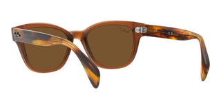 Ray-Ban RB 0880S unisex Brown Squared Sunglasses