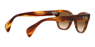 Ray-Ban RB 0880S unisex Havana Squared Sunglasses