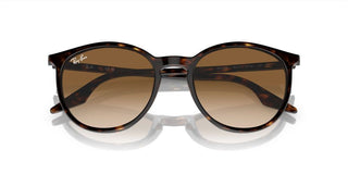 Ray-Ban RB 2204 unisex Brown Squared Sunglasses