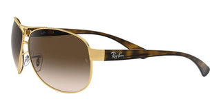 Ray-Ban RB 3386 unisex Havana Pilot Sunglasses